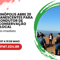 IFMT - Campus Rondonópolis oferta vagas remanescentes do Curso de Condutor de Turismo e Conservação Ambiental Local